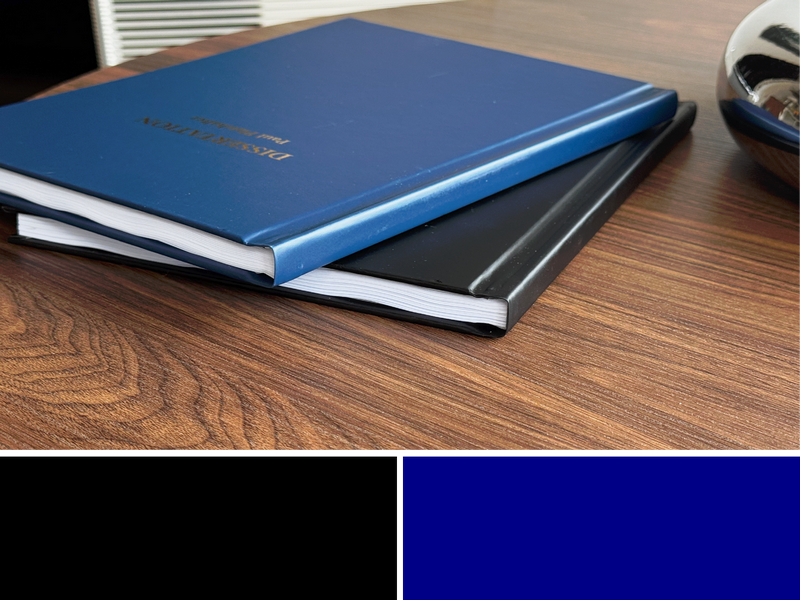 Abschlussarbeiten Hardcoverbindung